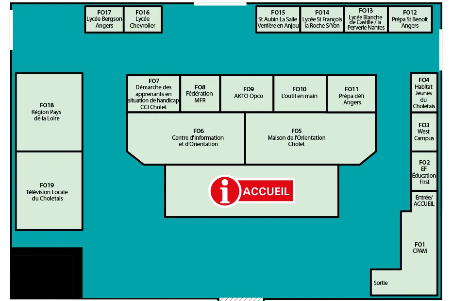 Télécharger le plan du forum de l'orientation - format PDF